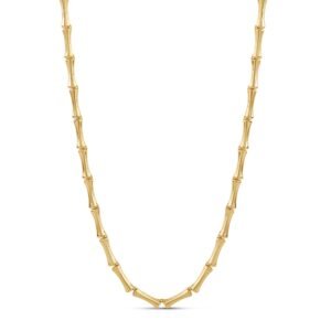 Golden Bamboo Necklace
