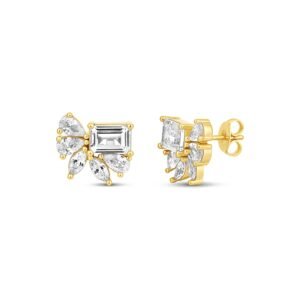Radiant Bloom Stud Earrings