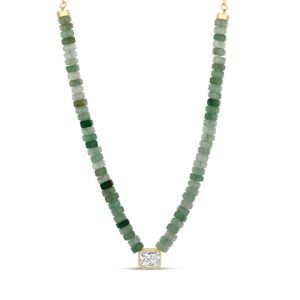 Emerald in Every Tone Necklace