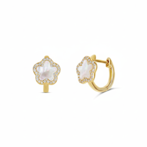 Bloom Huggie Earrings